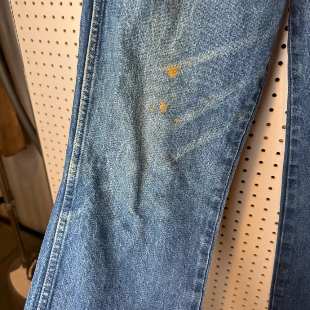 Wrangler | Faded Distressed 936 Cowboy Cut Rigid Slim Fit Jeans 936DEN‎ 36x36